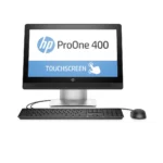 HP ProOne 400 G2 Intel® Core™ i3 i3-6100T 50.8 cm (20″) 1600 x 900 pixels Touchscreen All-in-One PC 4 GB DDR4-SDRAM 500 GB HDD Windows 10 Pro Wi-Fi 4 (802.11n) Silver