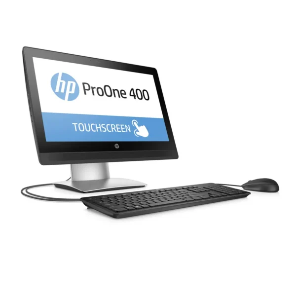 HP ProOne 400 G2 Intel® Core™ i3 i3-6100T 50.8 cm (20″) 1600 x 900 pixels Touchscreen All-in-One PC 4 GB DDR4-SDRAM 500 GB HDD Windows 10 Pro Wi-Fi 4 (802.11n) Silver