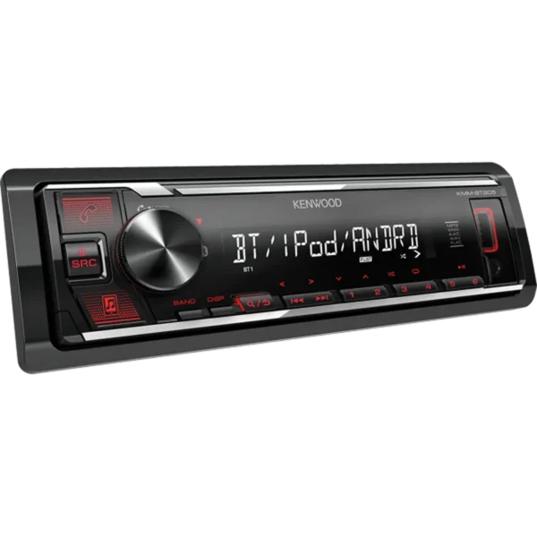 Kenwood KMM-BT205 car media receiver Black 200 W Bluetooth