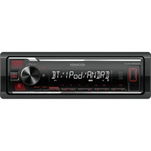 Kenwood KMM-BT205 car media receiver Black 200 W Bluetooth