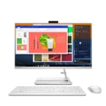 Lenovo IdeaCentre 3 AMD Ryzen™ 5 7530U 68.6 cm (27″) 1920 x 1080 pixels All-in-One PC 16 GB DDR4-SDRAM 512 GB SSD Windows 11 Home Wi-Fi 6 (802.11ax) White