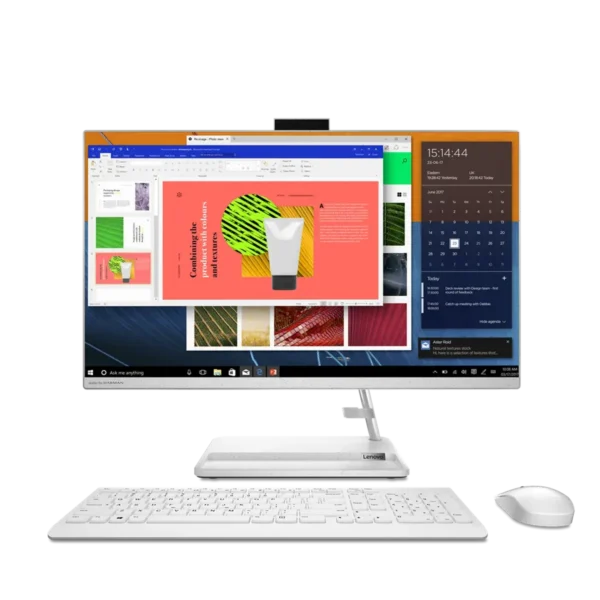 Lenovo IdeaCentre 3 AMD Ryzen™ 5 7530U 68.6 cm (27″) 1920 x 1080 pixels All-in-One PC 16 GB DDR4-SDRAM 512 GB SSD Windows 11 Home Wi-Fi 6 (802.11ax) White