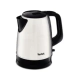Tefal Dialog KI150D electric kettle 1.7 L 2400 W Black, Stainless steel