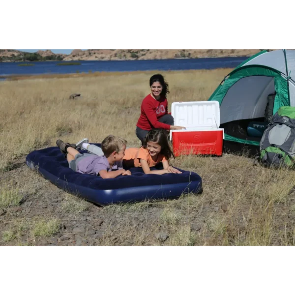Bestway Flocked Air Bed with AC Air Pump / Twin