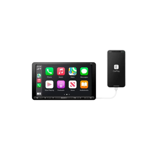 Sony XAV-AX8150 car media receiver Black 220 W Bluetooth