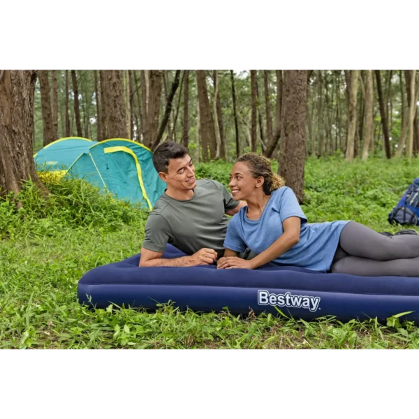 Bestway Air Mattress Full with Handheld Electric Pump 1.91 m x 1.37 m x 22 cm