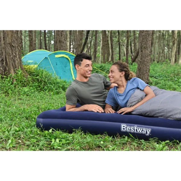 Bestway Air Mattress Full with Handheld Electric Pump 1.91 m x 1.37 m x 22 cm