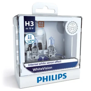Philips WhiteVision 12336WHVSM car light bulb H3 55 W Halogen