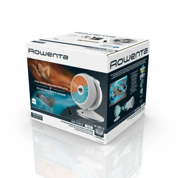 Rowenta HQ7112 Indoor White, Silver Fan electric space heater