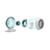 Rowenta HQ7112 Indoor White, Silver Fan electric space heater