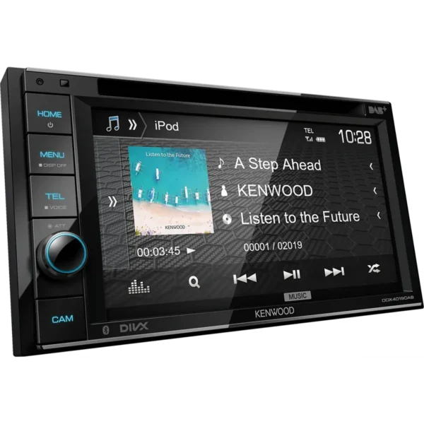 Kenwood DDX4019DAB car media receiver Black 200 W Bluetooth