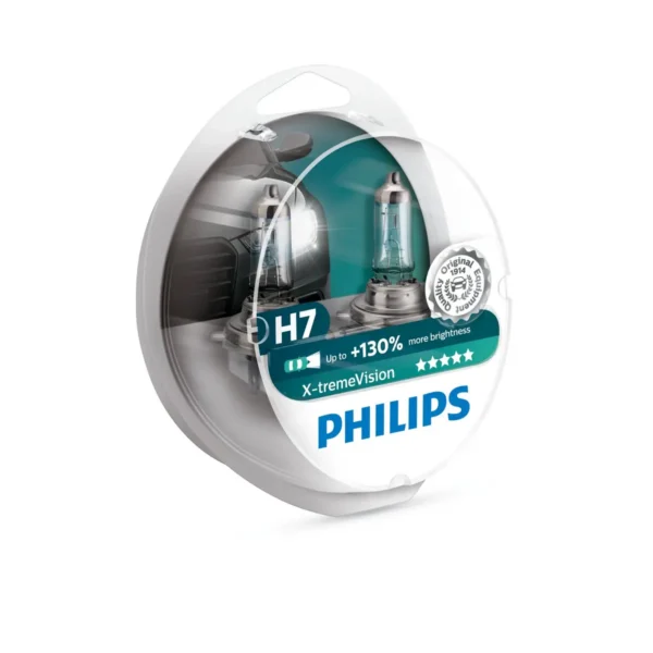 Philips X-tremeVision Type of lamp: H7 Pack of: 2 car headlight bulb