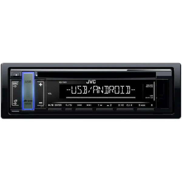 JVC KD-T401 1-DIN CD Receiver