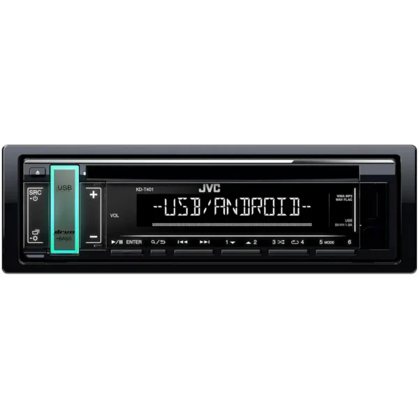 JVC KD-T401 1-DIN CD Receiver