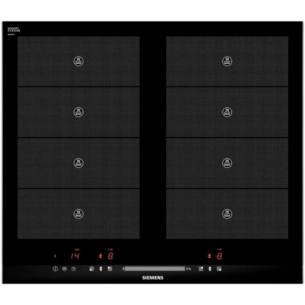 Siemens EH675MV17E hob Black Built-in Zone induction hob 4 zone(s)