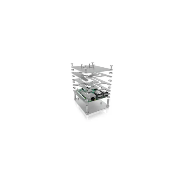 ICY BOX IB-RP107 Housing Silver