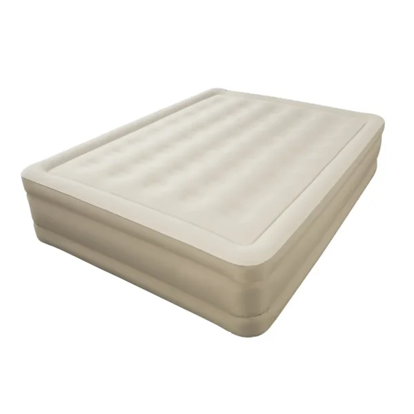 Bestway 80″ x 60″x 17″/2.03m x 1.52m x 43cm Essence Fortech Airbed (Queen) with Built-in AC pump