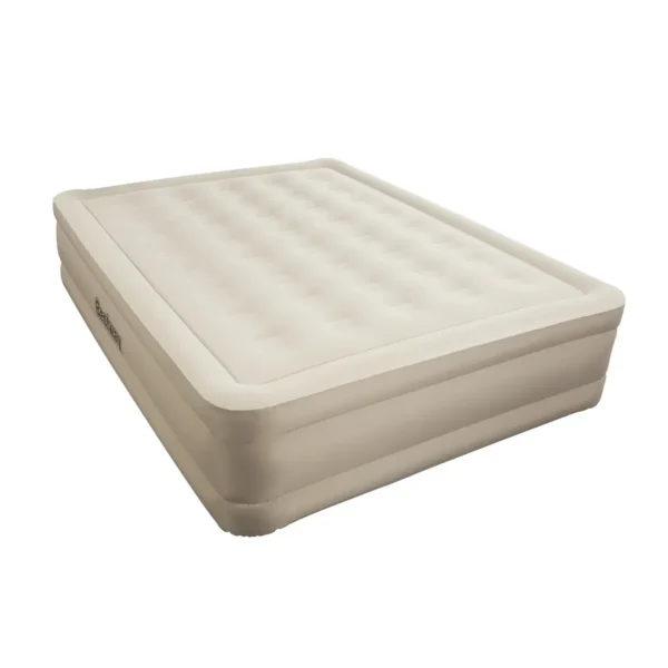 Bestway 80″ x 60″x 17″/2.03m x 1.52m x 43cm Essence Fortech Airbed (Queen) with Built-in AC pump