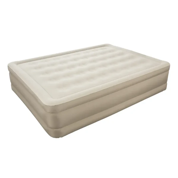 Bestway 80″ x 60″x 17″/2.03m x 1.52m x 43cm Essence Fortech Airbed (Queen) with Built-in AC pump