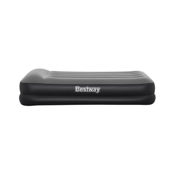 Bestway Tritech Air Mattress Twin with Built-in AC Pump and Antimicrobial Coating 1.91 m x 97 cm x 46 cm
