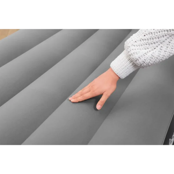 Bestway Tritech Air Mattress Twin with Built-in AC Pump and Antimicrobial Coating 1.91 m x 97 cm x 46 cm