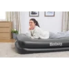 Bestway Tritech Air Mattress Twin with Built-in AC Pump and Antimicrobial Coating 1.91 m x 97 cm x 46 cm