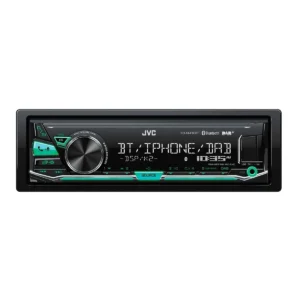 JVC KD-X441DBT car media receiver Black Bluetooth