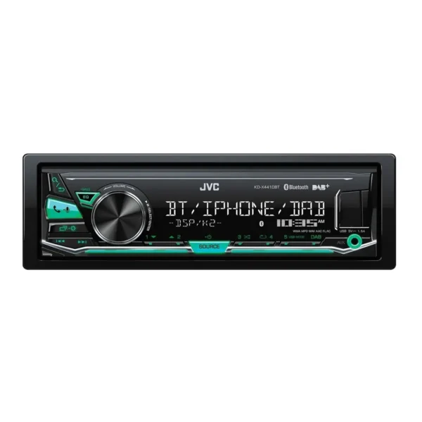 JVC KD-X441DBT car media receiver Black Bluetooth