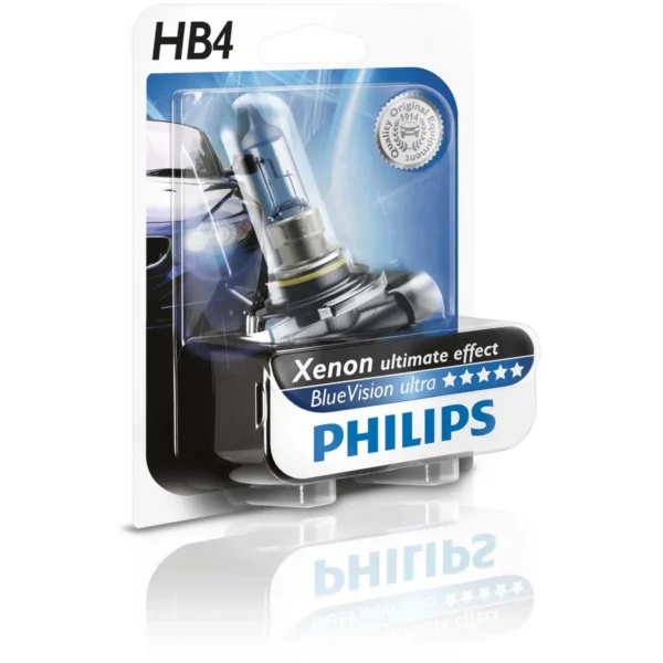 Philips BlueVision ultra car headlight bulb 9006BVUB1