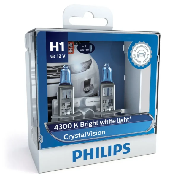 Philips CrystalVision Headlight bulb 12258CVSM