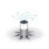 Hoover H-PURIFIER 500 HHP50CA011 110 m² White
