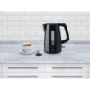 Electrolux EEWA1310 electric kettle 1.5 L 2200 W Black, Silver