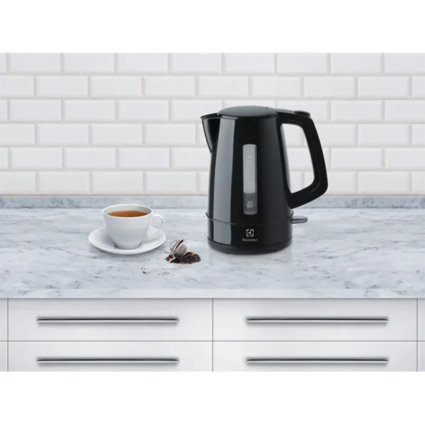 Electrolux EEWA1310 electric kettle 1.5 L 2200 W Black, Silver