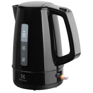 Electrolux EEWA1310 electric kettle 1.5 L 2200 W Black, Silver