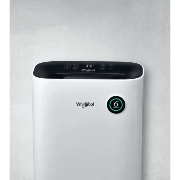 Whirlpool DE20W5252 UK dehumidifier 6.5 L 57 dB White