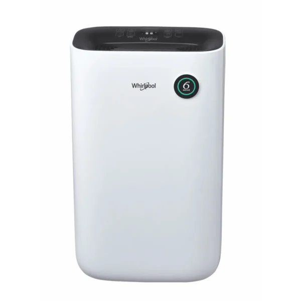 Whirlpool DE20W5252 UK dehumidifier 6.5 L 57 dB White