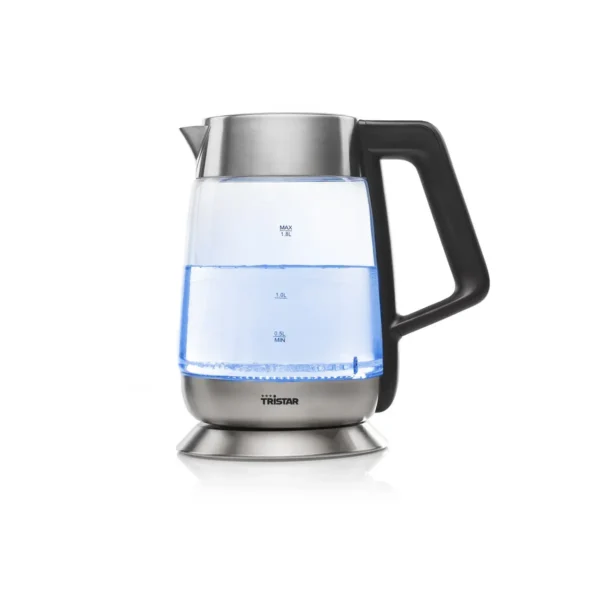 Tristar WK-3375 Glass kettle with multi-color LED and thermostat