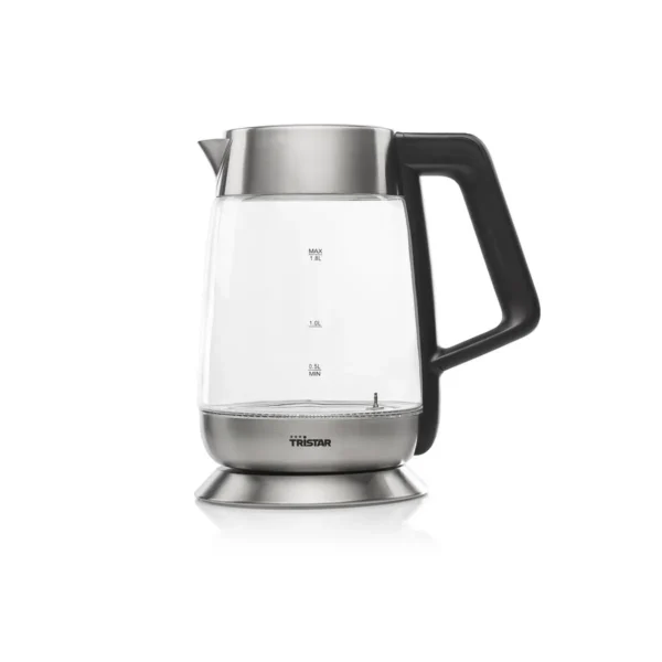 Tristar WK-3375 Glass kettle with multi-color LED and thermostat
