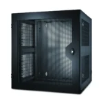 APC NetShelter 13U Wallmount Rack Cabinet Vented Door Double Hinged Server Depth