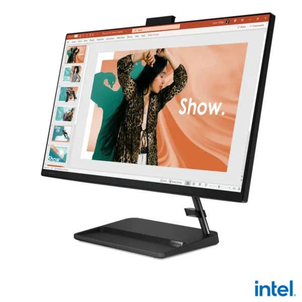 Lenovo IdeaCentre 3 Intel® Core™ i7 i7-1260P 68.6 cm (27″) 1920 x 1080 pixels All-in-One PC 16 GB DDR4-SDRAM 512 GB SSD Windows 11 Home Wi-Fi 6 (802.11ax) Black