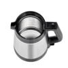 Unold 18715 electric kettle 1.5 L 1800 W Black, Stainless steel
