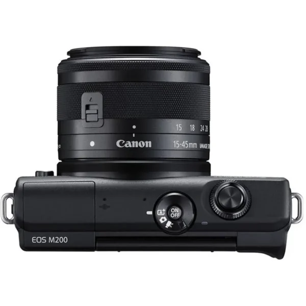 Canon EOS M200 BK M15-45 S+SB130+16GB EU MILC 24.1 MP CMOS 6000 x 4000 pixels Black