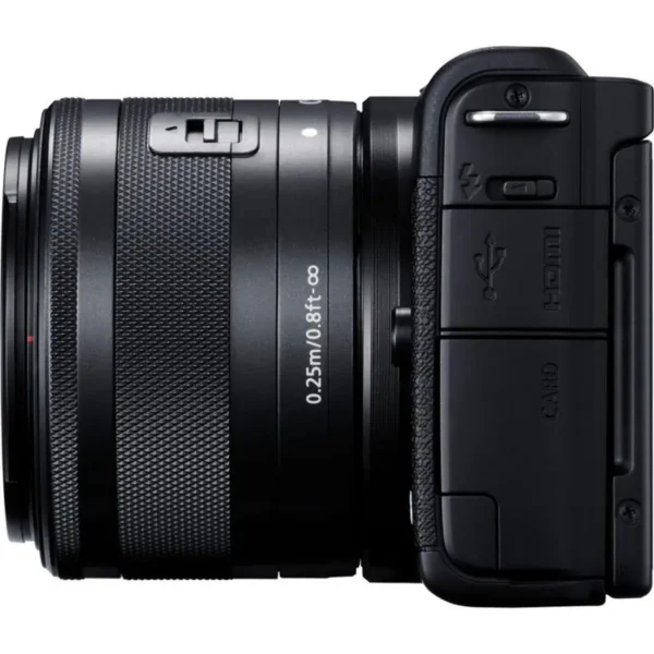 Canon EOS M200 BK M15-45 S+SB130+16GB EU MILC 24.1 MP CMOS 6000 x 4000 pixels Black