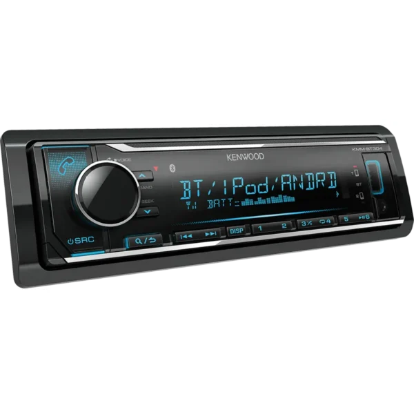 Kenwood Autoradio KMM-BT304 1 DIN Black 20 W Bluetooth