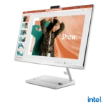 Lenovo IdeaCentre 3 Intel® Core™ i3 i3-1220P 68.6 cm (27″) 1920 x 1080 pixels All-in-One PC 8 GB DDR4-SDRAM 512 GB SSD Windows 11 Home Wi-Fi 5 (802.11ac) White