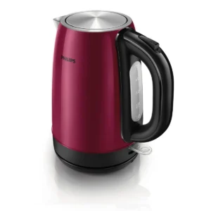 Philips HD9322/33 electric kettle 1.7 L 2200 W Black, Metallic, Red