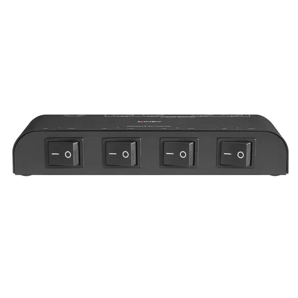 Lindy 70423 audio switch Black