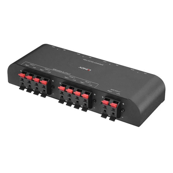 Lindy 70423 audio switch Black
