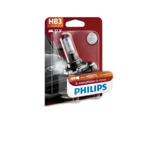 Philips X-tremeVision G-force 9005XVGB1 10 G vibration resistance