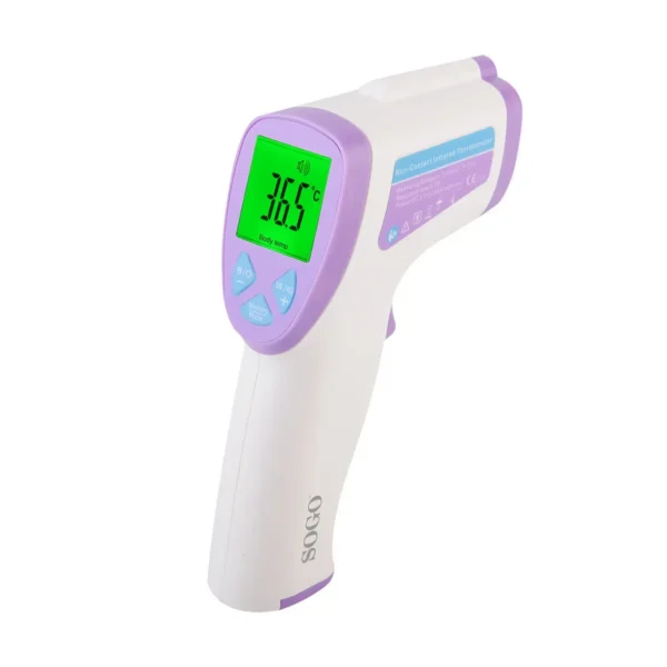 Sogo TDI-SS-14055 digital body thermometer Remote sensing thermometer White Buttons